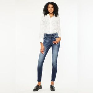 KanCan Valerie Ultra High Rise Dark Wash Super Skinny Jeans